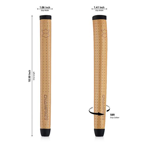 工厂销Genuine Sheep Leathter Golf Putter Grip Pure Handmade