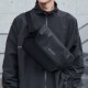斜挎包男多功能潮胸差通勤包磁吸扣背包男士 运动单肩骑行跨包