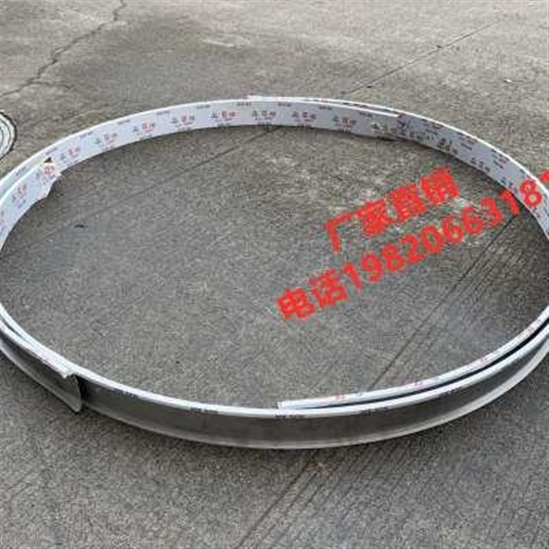 厂销新不锈钢线条吊顶装饰条弧形圆形包边条金属收边条金色圆弧品