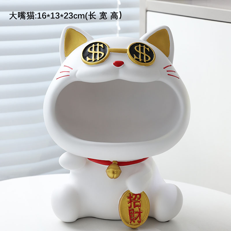 速发招财猫乔迁新居之喜礼物布置装饰品摆件入户进门玄关新房家居