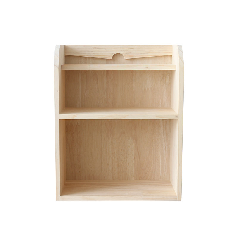 桌面实木书架小型桌上收纳整理架简易书桌置物架木质双层收纳架,住宅家具,书架,淘宝优惠券,粉丝福利购,淘宝优惠卷