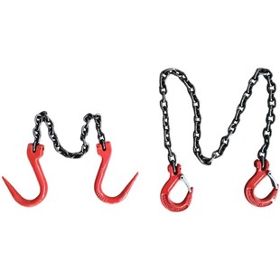 起重链条双吊钩吊索具挂钩吊具行车吊车模具拖车链条工具