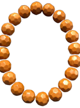 猴头小核桃手串雕刻无相钻石面手链小籽正圆光珠单籽文玩非橄榄核