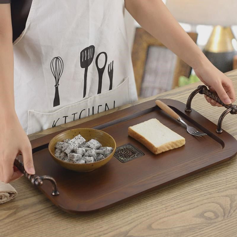 收纳盘家用托盘茶奉茶盘茶杯餐厅咖啡实木面包水果大餐盘茶点新款,餐饮具,餐用托盘,淘宝优惠券,粉丝福利购,淘宝优惠卷