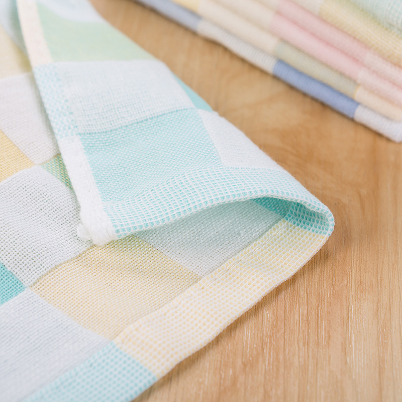 纯棉纱布宝宝口i水巾婴幼儿洗脸四方小毛巾儿童手帕小方巾夏季薄