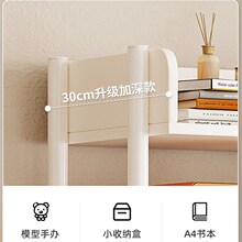 落地置物架多层收纳层架子简易书架铁艺客厅置物架展示货架家用书