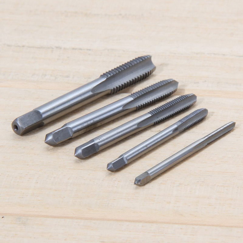 推荐5pcs Hss Machine Screw Thread Metric Plug Tap Screw Taps