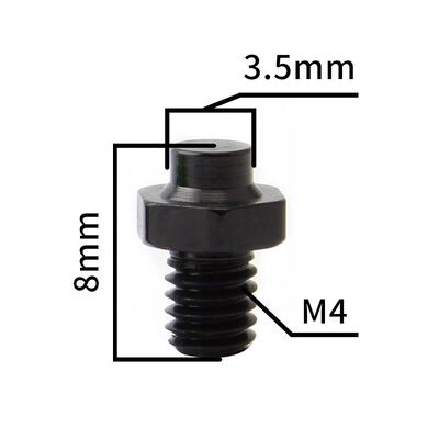 网红MQZI Mountain Bike Bicycle Pedal Bolts Screw Aluminum Al