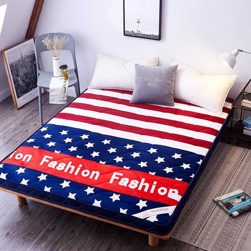 加厚海绵床垫床褥子0.9m1/1.2/1.A35/1.5/1.8x1.9*2米学生宿舍垫