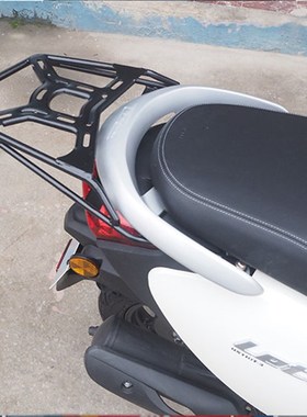 适用于轻骑铃木Lets后货架改装小海豚QS110T3钢筋载物架尾箱配件