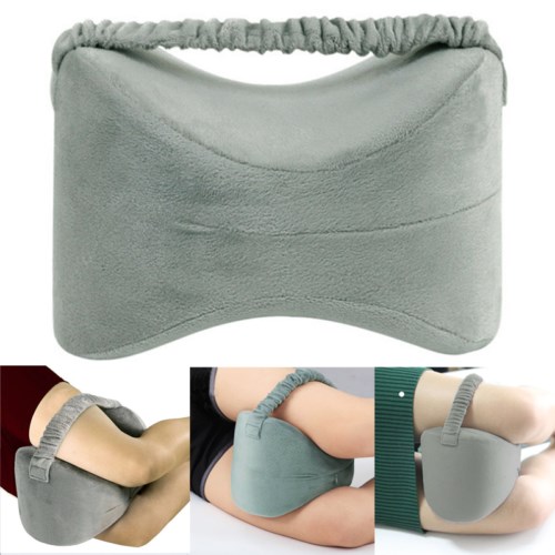 Memory Foam Knee Pillow Leg Cushions Side Sleeper Body Trave