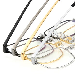 纯钛超轻老花眼镜架 男款大框 远近两用智能渐进多焦点商务眼镜框