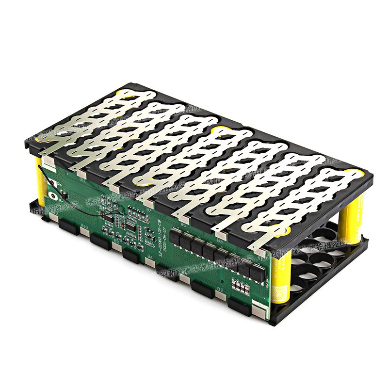 18650电池盒6并14串48V12AH锂电池壳电芯S塑料外壳配套保护板