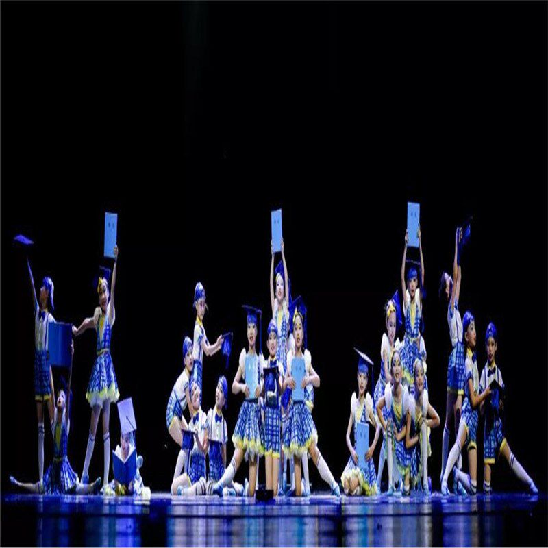 精选小荷风采超人妈妈舞蹈服装小学生合i唱六一表演服幼儿诗歌朗