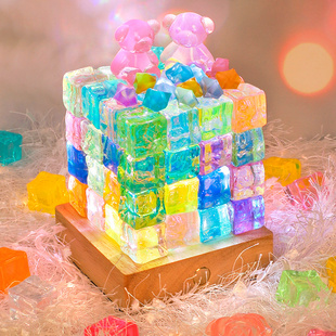 儿童小夜灯手工艺品diy自己做制作材料包女孩玩具6一13女生的礼物