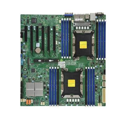 超微X1a1DPI-N 双路服务器主板 C621 LGA3647针工作站主板 支持M.