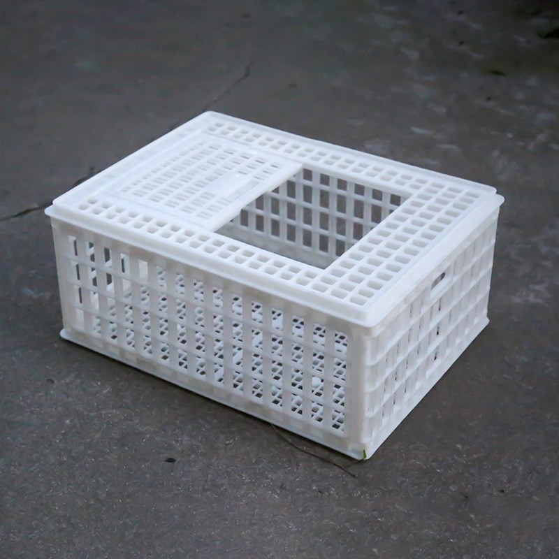 大号塑料家禽运输笼 鸡鸭鹅兔运输笼 家禽周转筐周转箱 塑料鸡笼