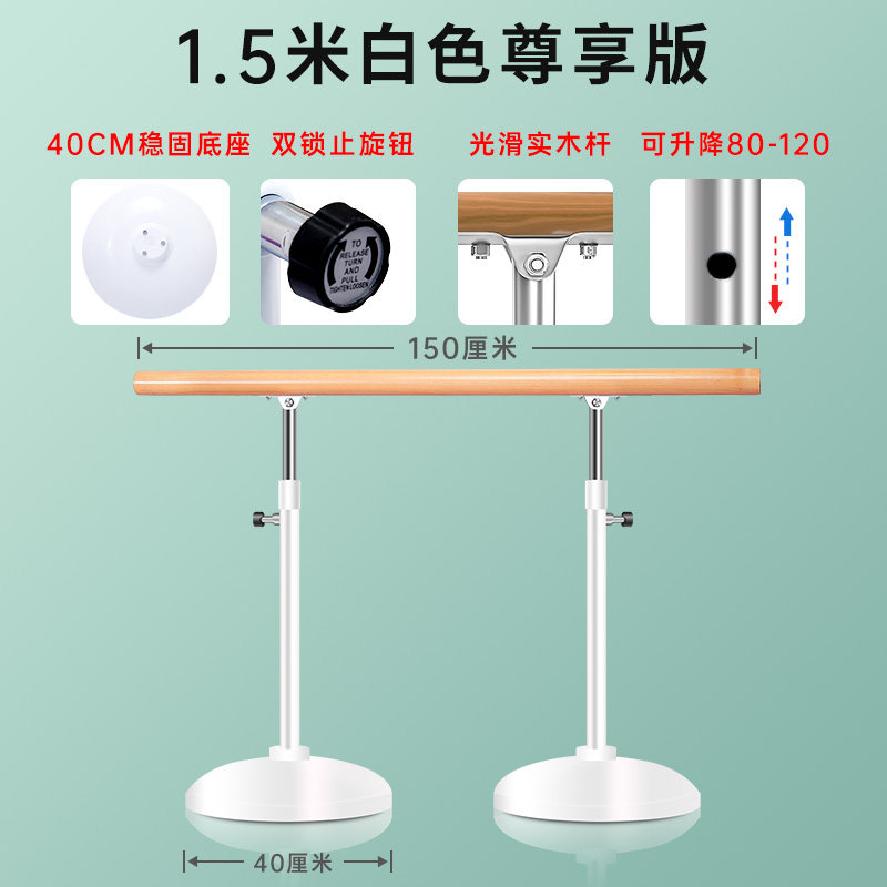 小众高货舞蹈把杆家用移动式专业儿童芭蕾压腿杆练舞房跳舞练功舞