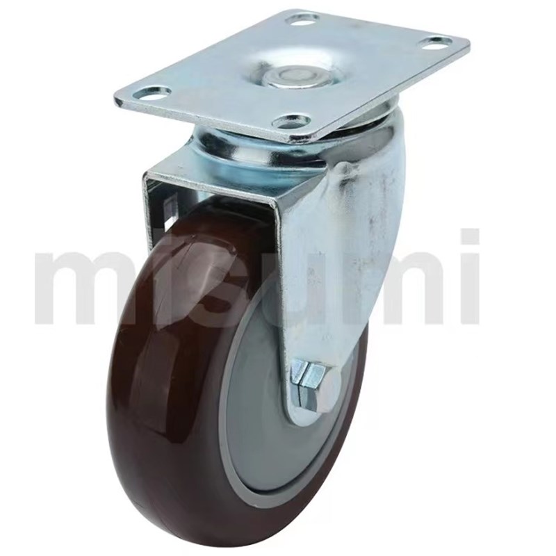 CMGN CMGNS75 100 -R -U-N 万向螺纹型脚轮 拧入式 替代米思米