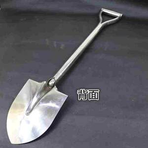 极速发货园艺种花松土工具不v锈钢铲子花铲铁铲H 户外农用尖头小