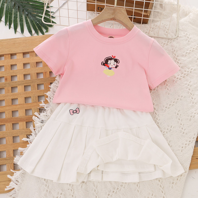 女童纯棉连裤裙假两件弹力短裙2021夏季新款小女孩儿童装百褶裙子,童装/婴儿装/亲子装,半身裙,淘宝优惠券,粉丝福利购,淘宝优惠卷