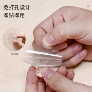 新疆 屉钩拉手器阳台玻璃推 包邮 a免门孔打把手家用窗户抽挂粘贴式
