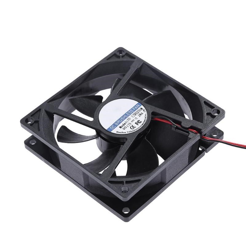 YD-129025SM 90x90x25mm DC 12V Cooler Fan 7 Blades Computer P