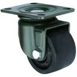 D63 D75怡合达万向脚轮载重500KG工业铝型材支撑脚轮子 CGL01