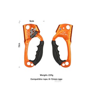 Outdoor Rock Climbing SRT Professional Hand Ascender Device