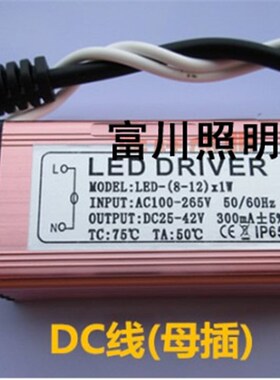 led驱动电源防水镇流器平板灯集成吊顶灯驱动恒流8w12w16w20w24w
