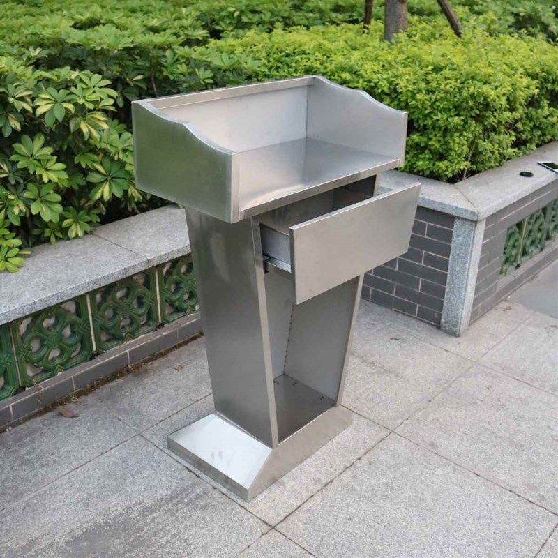 不锈钢演讲台户外登记台主持台司仪台发言台迎宾台礼宾站岗咨客台,商业/办公家具,演讲台/演讲桌,淘宝优惠券,粉丝福利购,淘宝优惠卷