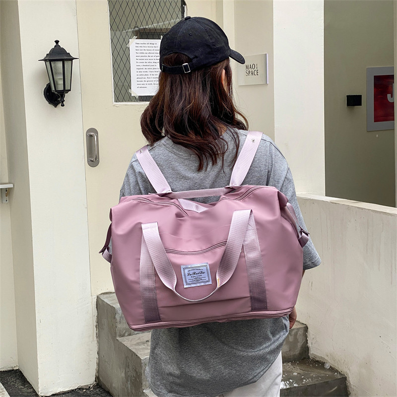 大容量手提包女可套拉杆便携运动健身包双肩背孕妇入院待产收纳包,箱包皮具/热销女包/男包,旅行袋,淘宝优惠券,粉丝福利购,淘宝优惠卷