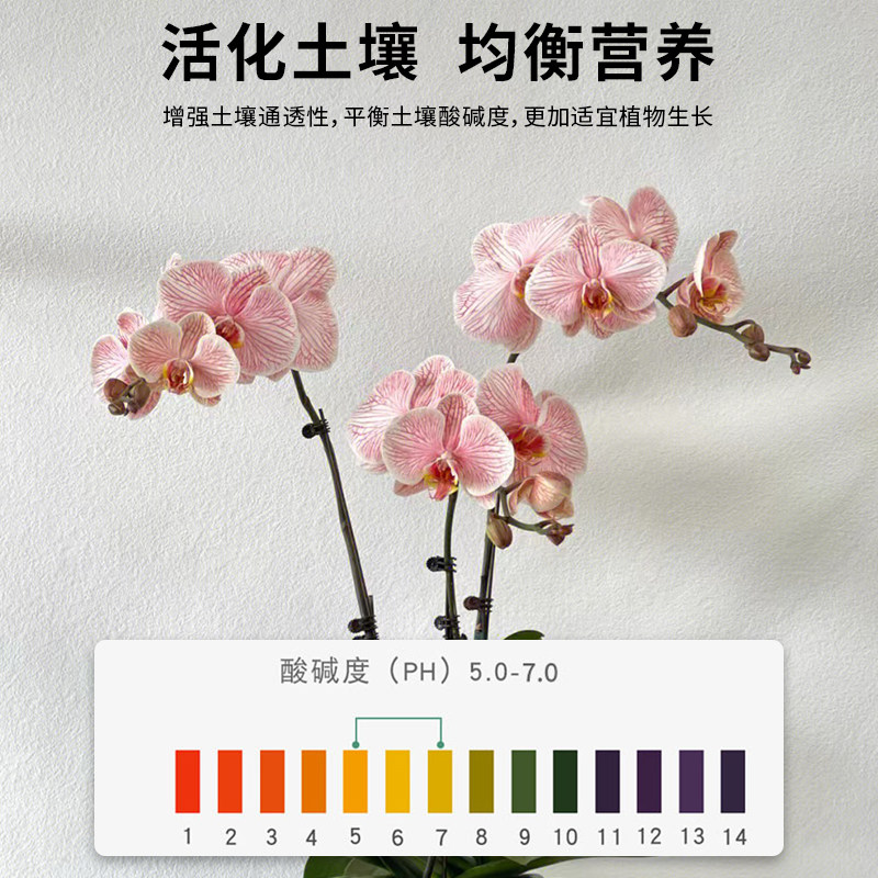 工厂销兰灵王兰花专用营养液EM菌君子兰蝴蝶兰石斛V兰科促花专用
