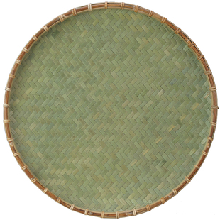 饰晾晒新品 批发农家竹编竹制品竹匾无孔家用竹筛竹簸箕手工绘画装