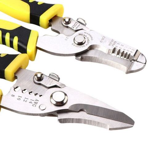 现货Multifunctionmal Wire Stripper Pliers Cable Cutter Crimp