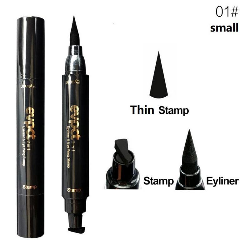 推荐2 In 1 Eyeliner Stamp Double-ended Liquid Eyeliner Penci