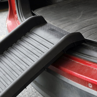 宠物楼梯狗狗上下车爬梯大型犬斜坡台阶防滑塑料折叠车载爬高梯子