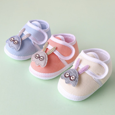 春秋新款婴儿鞋宝宝学步鞋子不掉软底防滑布鞋4-6-10-12个月防掉3