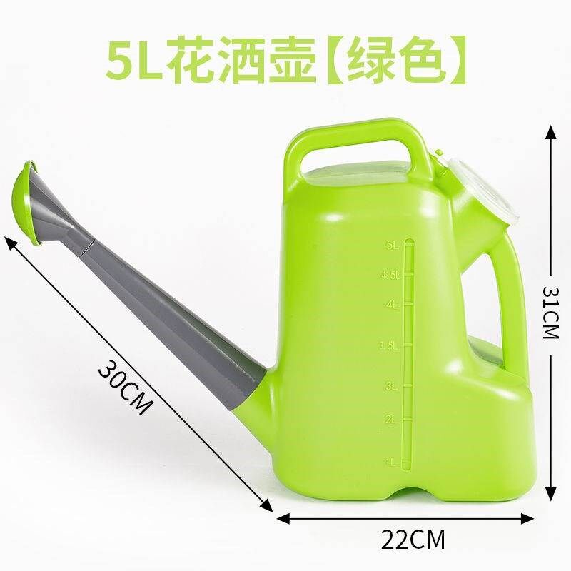 小众高货淋菜水桶洒水壶大号种菜大容量家用园艺浇水壶长嘴撒沙浇