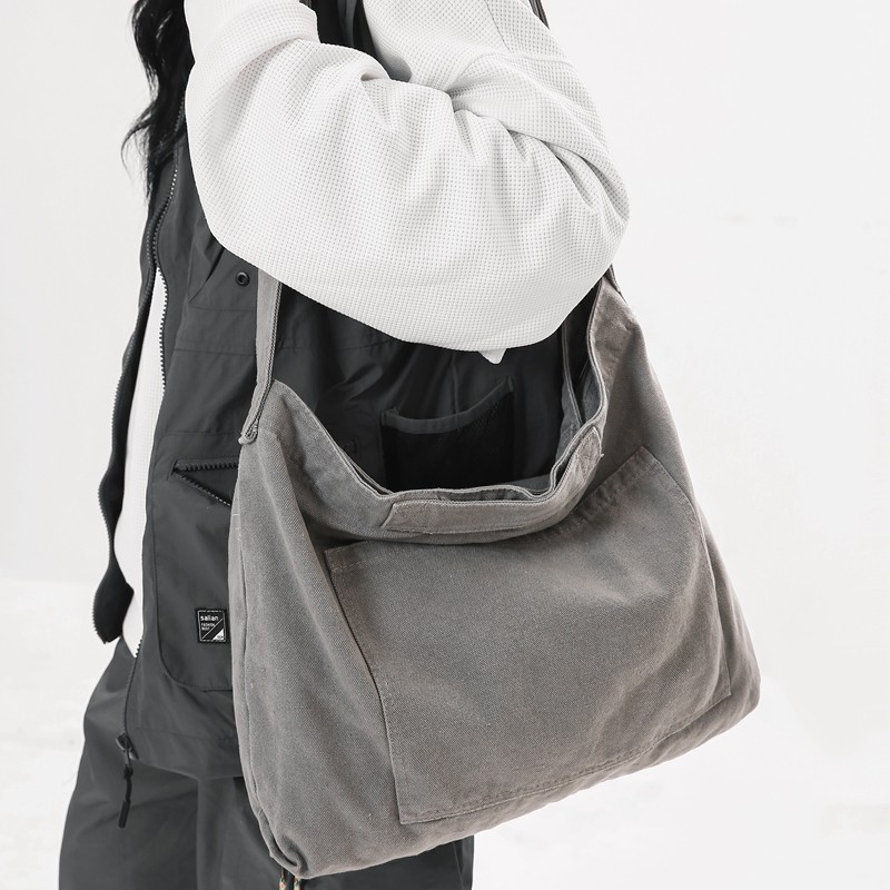 单肩包男2024新款时尚韩版休闲购物袋帆布背包大学生上课斜挎包女,箱包皮具/热销女包/男包,时尚帆布包,淘宝优惠券,粉丝福利购,淘宝优惠卷