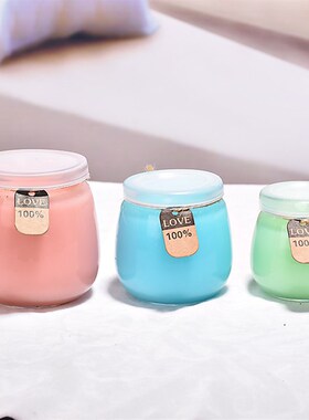 100ml-300ml胖布丁酸奶瓶 慕斯星球玻璃瓶 Q鲜牛奶玻璃瓶 果冻杯