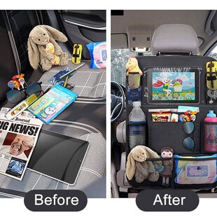 Organizer Protector Anti Seat Children Back for Car Cover