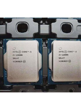 全新CPU i3 121001210 F0 i5 12400 12400F 12500 12600KF 1270新