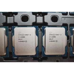 12600KF 1270新 12500 121001210 12400F 全新CPU 12400