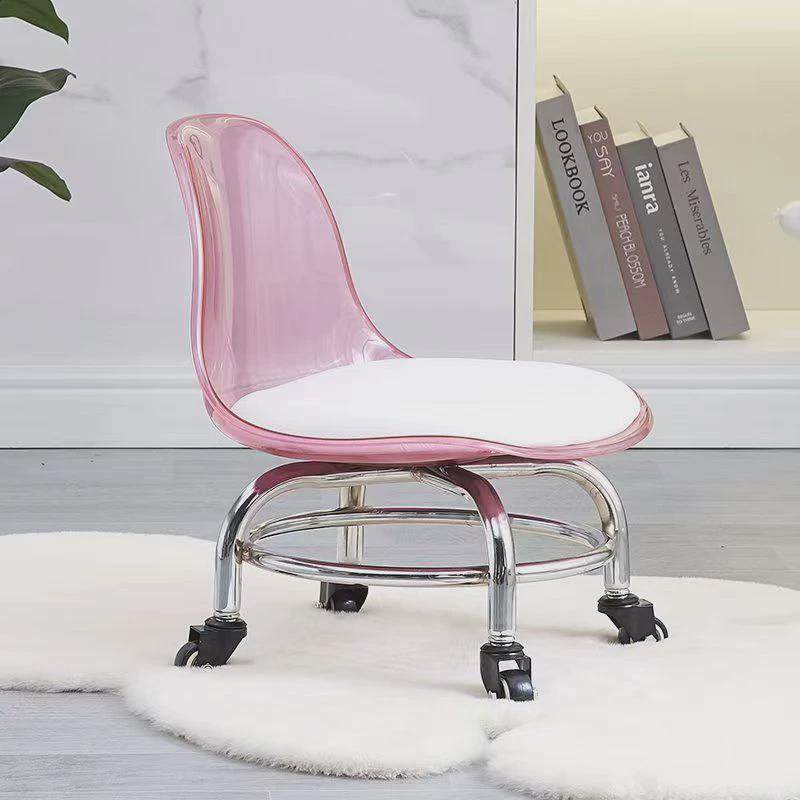 亚克力万向轮小凳子家用静音滑轮矮凳带轮换鞋凳客厅儿童靠背新款,住宅家具,万向轮凳,淘宝优惠券,粉丝福利购,淘宝优惠卷