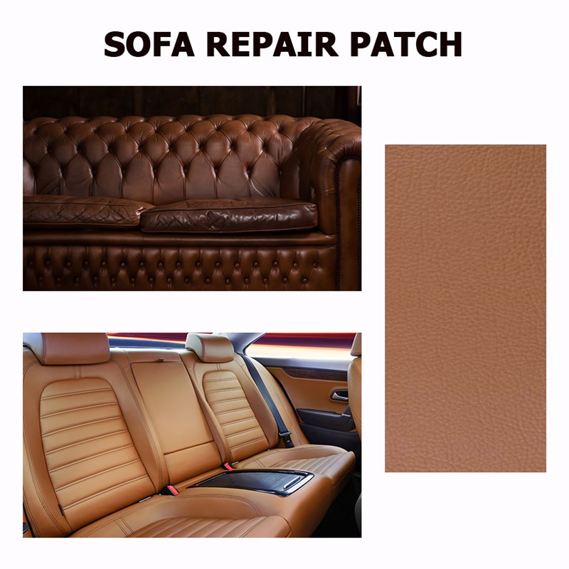 Leather Repair Self-Asdhtsive Patch PU Leaeher Stick on Sofa 包装 纸自封袋 原图主图