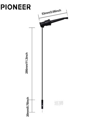 P1534/P1535 Mini Grabber Test Hooks to Breadboard Jumper Wir