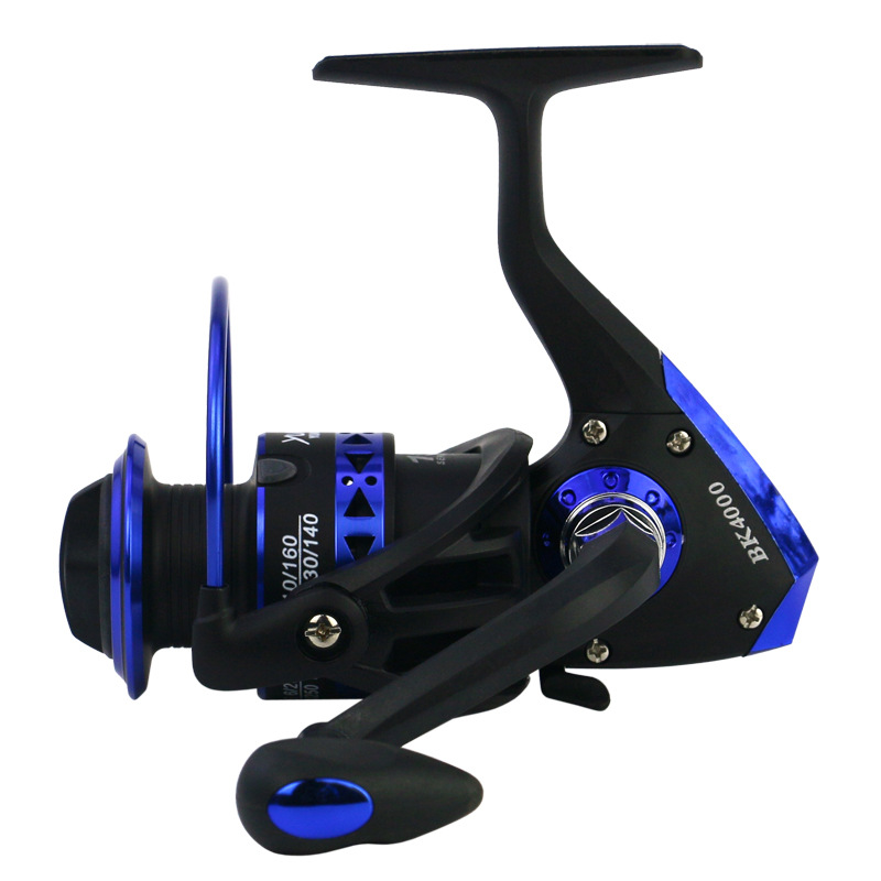 网红BK Series 1000-7000 Fishing Reel Folding Rocker spinnin