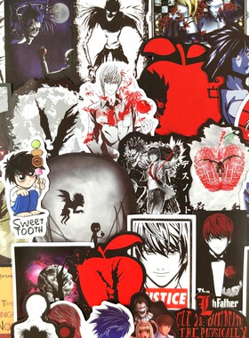 10/30/50pcs/pack DEATH NOTE Japanese anime Graffiti Sticker