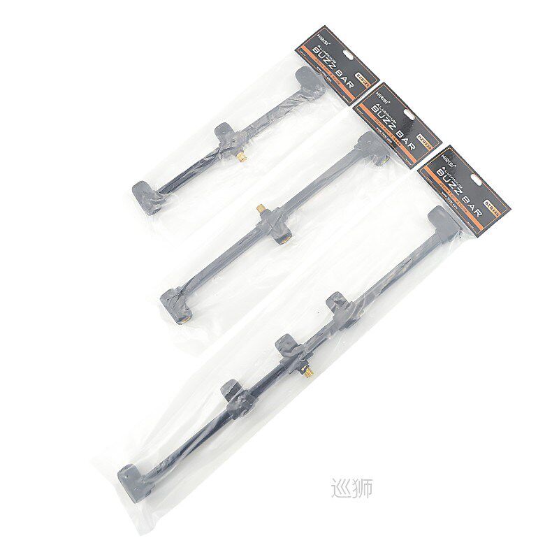 2 Piece Carp Fishing Rod Support Buzz Bars for 4 Fishing Rod